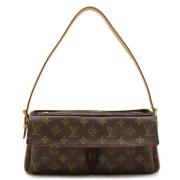 Pre-owned Fabric louis-vuitton-bags Louis Vuitton Vintage , Brown , Da...