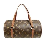 Pre-owned Fabric louis-vuitton-bags Louis Vuitton Vintage , Brown , Da...