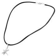 Pre-owned White Gold necklaces Cartier Vintage , Black , Dames