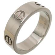 Pre-owned White Gold rings Cartier Vintage , Gray , Dames