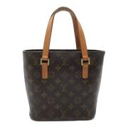 Pre-owned Canvas louis-vuitton-bags Louis Vuitton Vintage , Brown , Da...