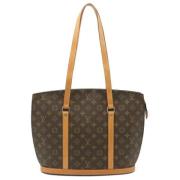 Pre-owned Fabric louis-vuitton-bags Louis Vuitton Vintage , Brown , Da...