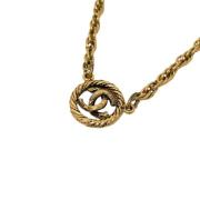 Pre-owned Metal chanel-jewelry Chanel Vintage , Yellow , Dames