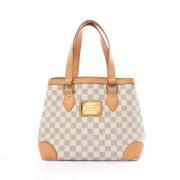 Pre-owned Leather louis-vuitton-bags Louis Vuitton Vintage , White , D...