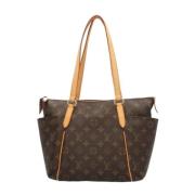 Pre-owned Fabric louis-vuitton-bags Louis Vuitton Vintage , Brown , Da...