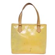 Pre-owned Leather louis-vuitton-bags Louis Vuitton Vintage , Yellow , ...