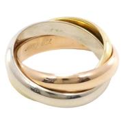 Pre-owned Rose Gold rings Cartier Vintage , Yellow , Dames