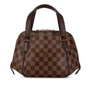 Pre-owned Canvas handbags Louis Vuitton Vintage , Brown , Dames