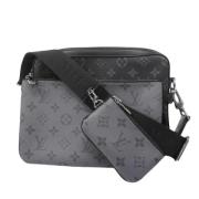 Pre-owned Canvas louis-vuitton-bags Louis Vuitton Vintage , Gray , Dam...