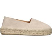 Chique Beige Suède Espadrilles Notre-v , Beige , Dames