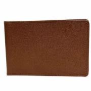 Pre-owned Leather wallets Louis Vuitton Vintage , Brown , Heren