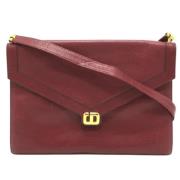 Pre-owned Leather dior-bags Dior Vintage , Red , Dames