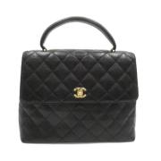 Pre-owned Fabric chanel-bags Chanel Vintage , Black , Dames