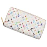 Pre-owned Fabric wallets Louis Vuitton Vintage , White , Dames