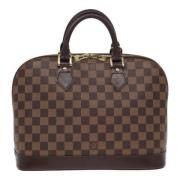 Pre-owned Canvas louis-vuitton-bags Louis Vuitton Vintage , Brown , Da...