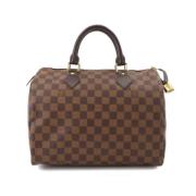 Pre-owned Canvas louis-vuitton-bags Louis Vuitton Vintage , Brown , Da...