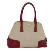 Pre-owned Canvas handbags Prada Vintage , Red , Dames