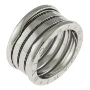 Pre-owned White Gold rings Bvlgari Vintage , Gray , Dames