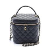 Pre-owned Fabric handbags Chanel Vintage , Black , Dames