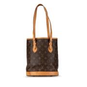 Pre-owned Canvas shoulder-bags Louis Vuitton Vintage , Brown , Dames