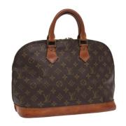 Pre-owned Canvas louis-vuitton-bags Louis Vuitton Vintage , Brown , Da...