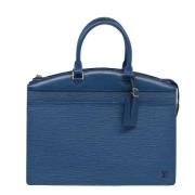 Pre-owned Leather louis-vuitton-bags Louis Vuitton Vintage , Blue , Da...