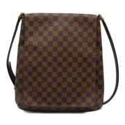 Pre-owned Fabric louis-vuitton-bags Louis Vuitton Vintage , Brown , Da...