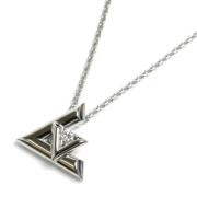 Pre-owned White Gold necklaces Louis Vuitton Vintage , White , Dames