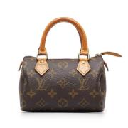 Pre-owned Canvas louis-vuitton-bags Louis Vuitton Vintage , Brown , Da...