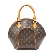 Pre-owned Canvas handbags Louis Vuitton Vintage , Brown , Dames