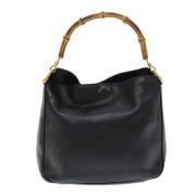 Pre-owned Nylon handbags Gucci Vintage , Black , Dames