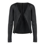 Geplooide Vest Issey Miyake , Black , Dames