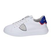 Leren Heren Sneakers Stijlvolle Schoenen Philippe Model , White , Here...