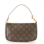 Pre-owned Leather louis-vuitton-bags Louis Vuitton Vintage , Brown , D...