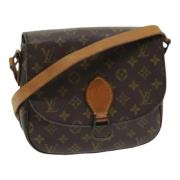 Pre-owned Canvas louis-vuitton-bags Louis Vuitton Vintage , Brown , Da...