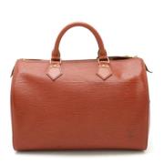 Pre-owned Leather louis-vuitton-bags Louis Vuitton Vintage , Brown , D...