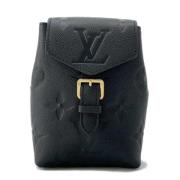 Pre-owned Fabric louis-vuitton-bags Louis Vuitton Vintage , Black , Da...