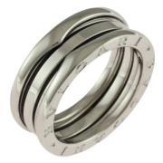 Pre-owned White Gold rings Bvlgari Vintage , Gray , Dames