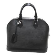 Pre-owned Leather louis-vuitton-bags Louis Vuitton Vintage , Black , D...