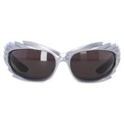 Pre-owned Acetate sunglasses Balenciaga Vintage , Gray , Dames