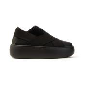 Cloud X Mat Sneakers Fessura , Black , Dames