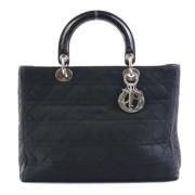 Pre-owned Fabric dior-bags Dior Vintage , Black , Dames