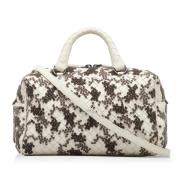 Pre-owned Leather handbags Bottega Veneta Vintage , White , Dames