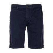 Blauwe Chino Bermuda Shorts 40Weft , Blue , Heren