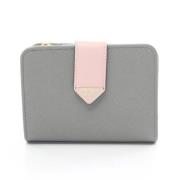 Pre-owned Leather wallets Prada Vintage , Pink , Dames