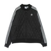 Gewatteerde Bomberjack Zwart Heren Track Top Adidas , Black , Heren