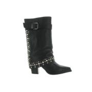 Klassieke Botte Schoenen Alma EN Pena , Black , Dames