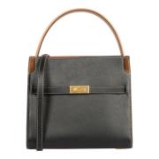 Zwarte Dubbele Tas voor Vrouwen Tory Burch , Black , Dames