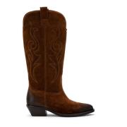 Country Vibes Western Laars Carmens , Brown , Dames