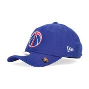 Washington Wizards Gebogen Klep Pet New Era , Blue , Unisex